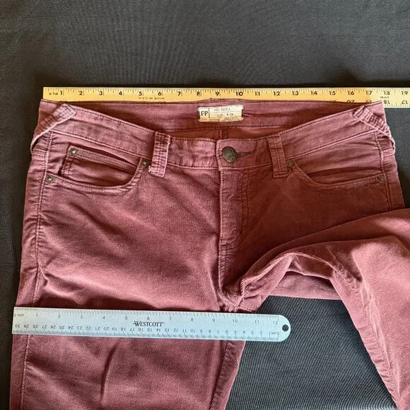 Rare Free People Cord Super Flare Sz 29